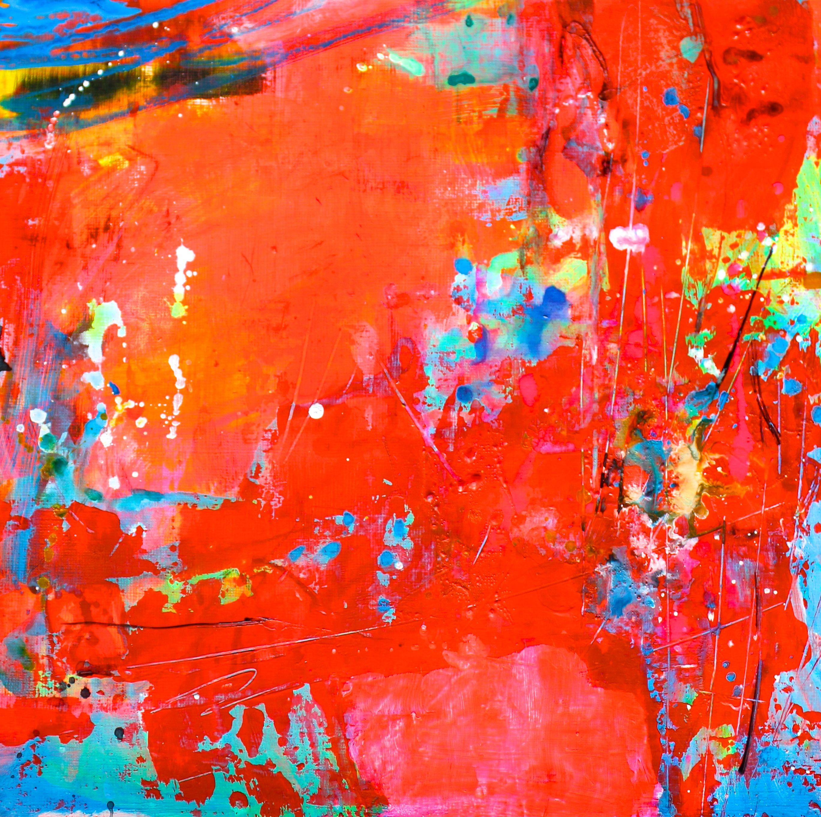 The map of the world 6, Painting, Acrylic on Paper For Sale 1