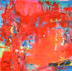 The map of the world 6, Painting, Acrylic on Paper