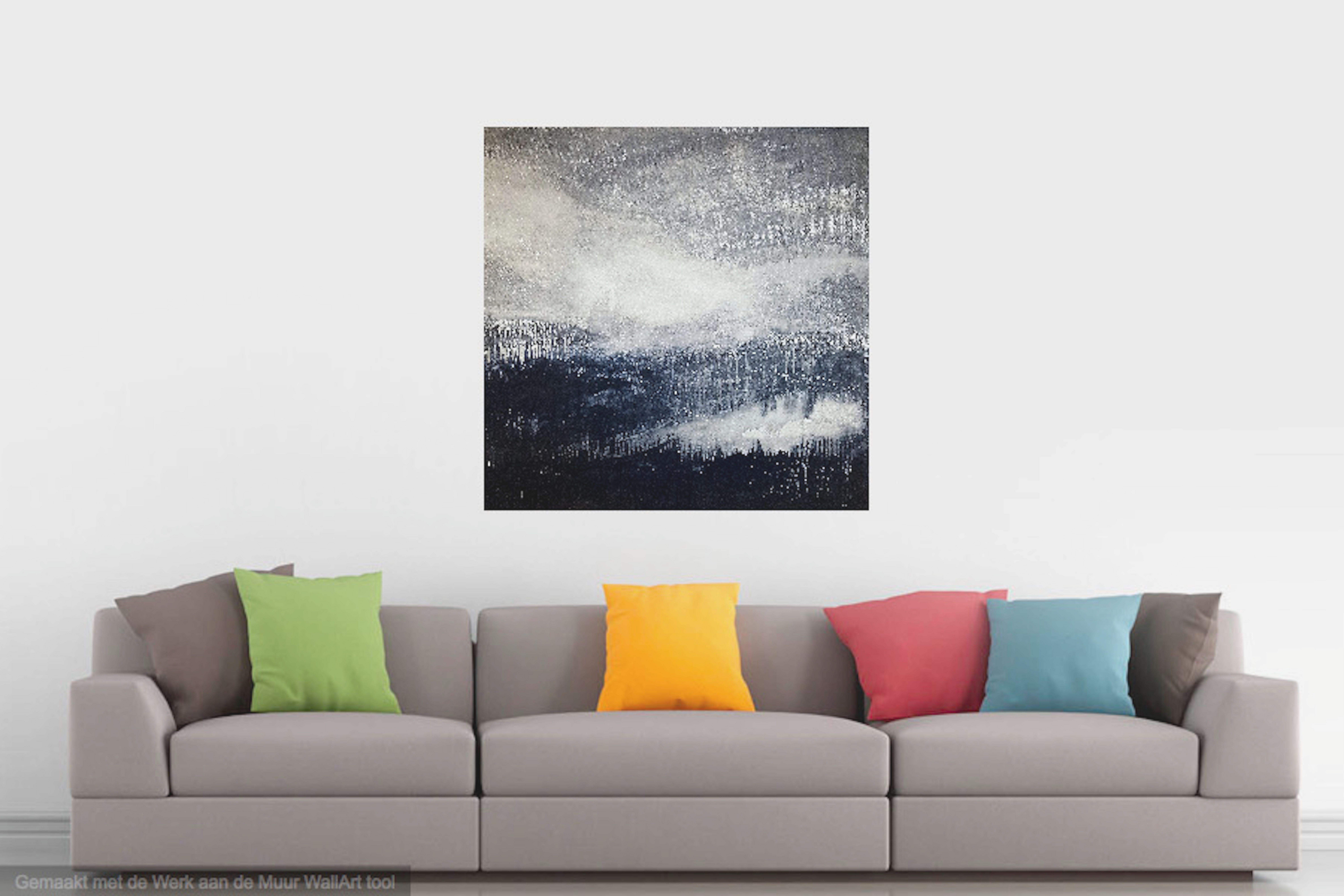 Turbulent Moods, Painting, Acrylic on Canvas For Sale 2