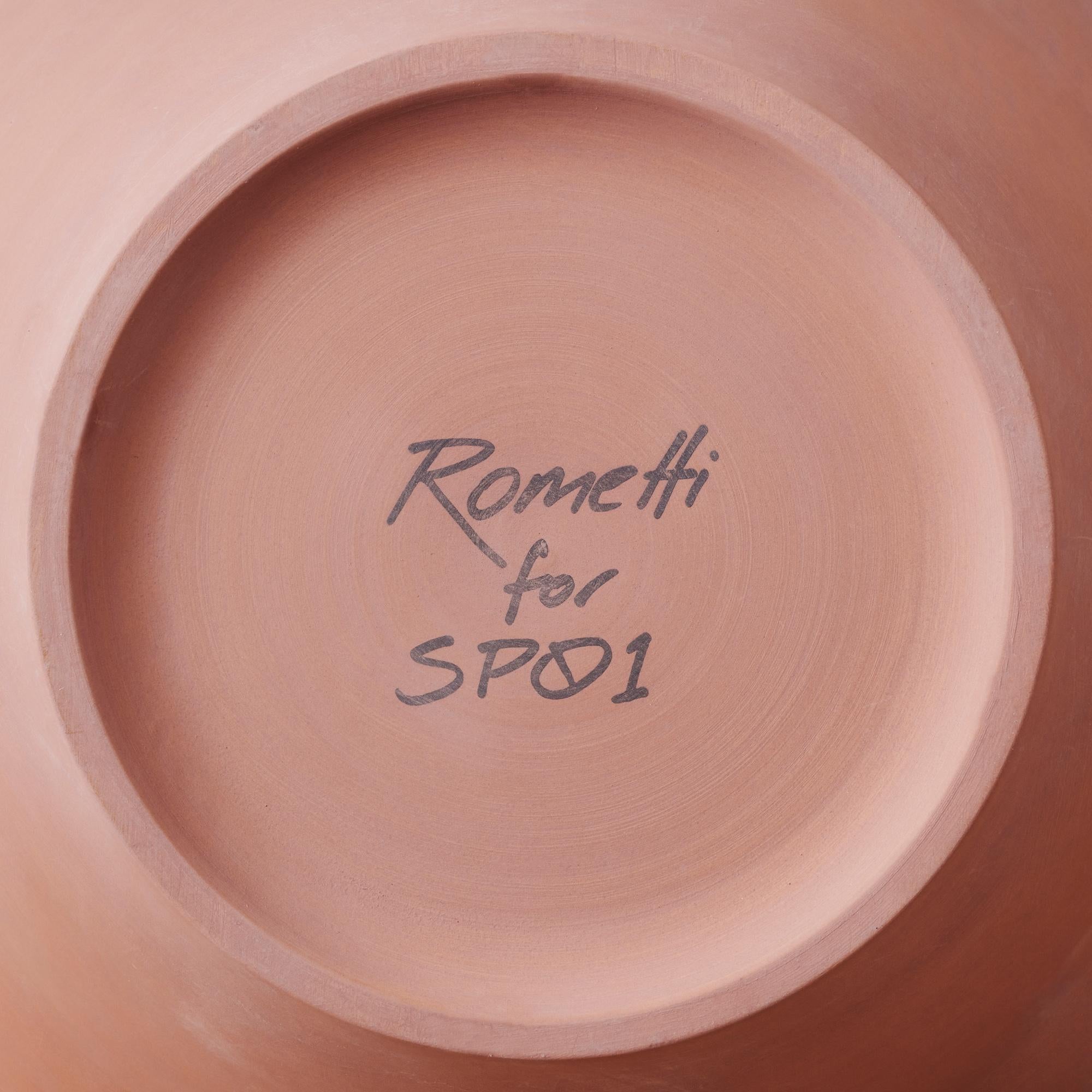 Ceramic Laura Vase by Rometti for SP01 For Sale