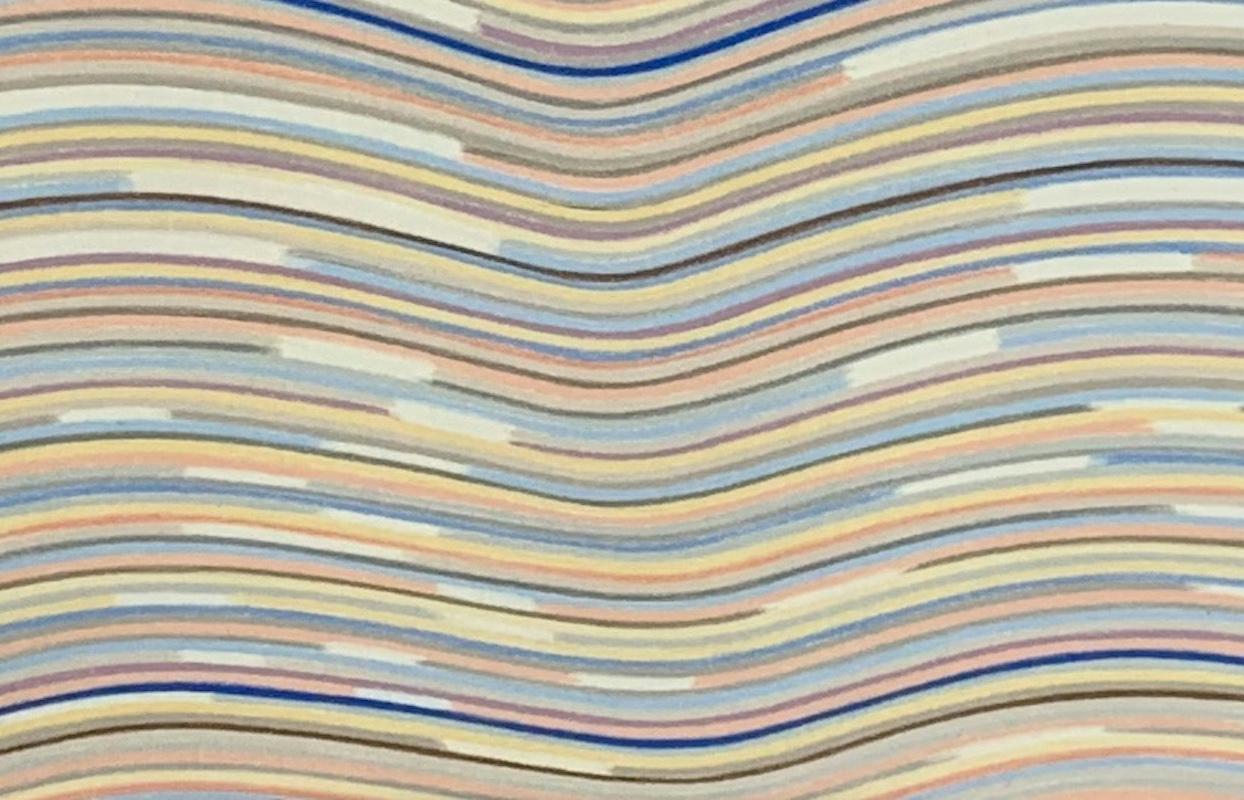 Seaside, Originalgemälde, Abstrakte Kunst, Blumenkunst im Angebot 1