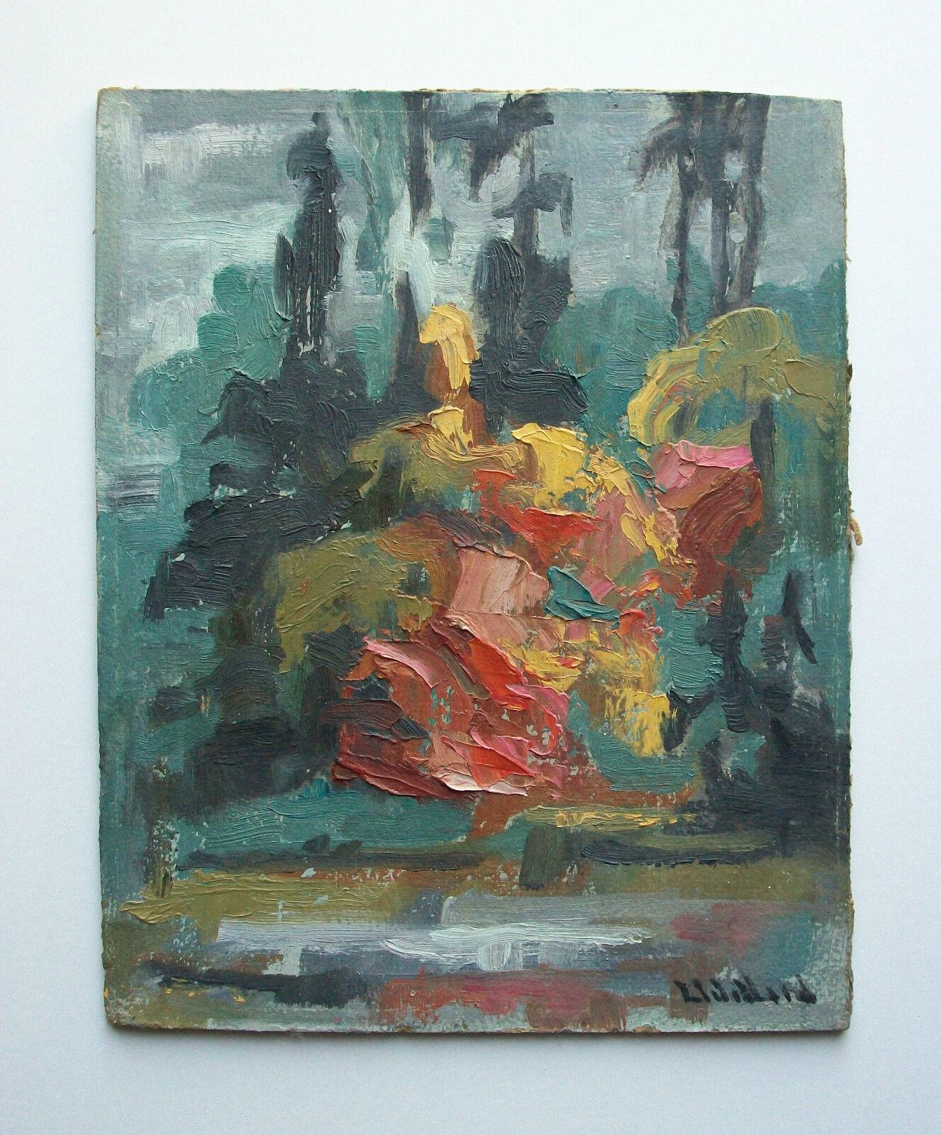 20th Century Laura Wellard, Cacophony, Mid Century Expressionist Painting, Canada, C.1969 For Sale