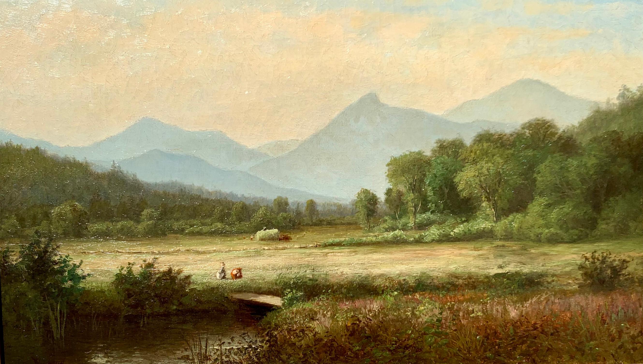 Camel's Hump, Vermont, 1877 by Laura Woodward (American, 1834-1926) For Sale 1