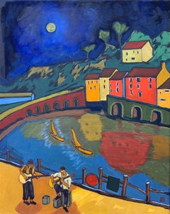 Moonlight Harmony, Original Painting