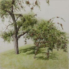 Second Apple Tree, Watercolour on Paper by Laura Zuccheri, 2014