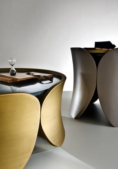 Laurameroni "Hugs" Rounded Low Table in Lacquered Wood