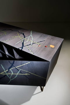Laurameroni "Inverno" Limited Edition inlaid Sideboard by Fausta Squatriti