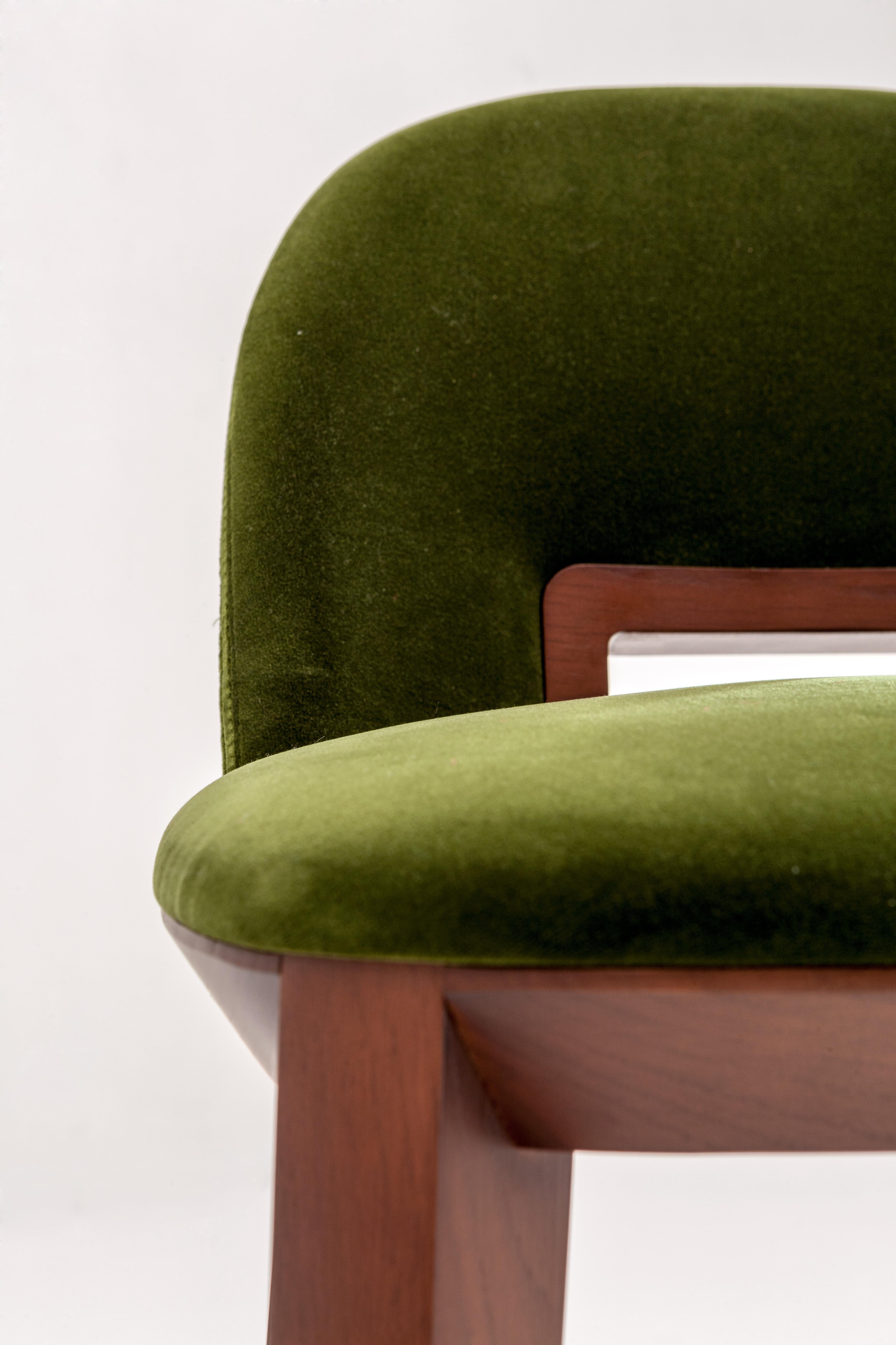 olive green velvet bar stools
