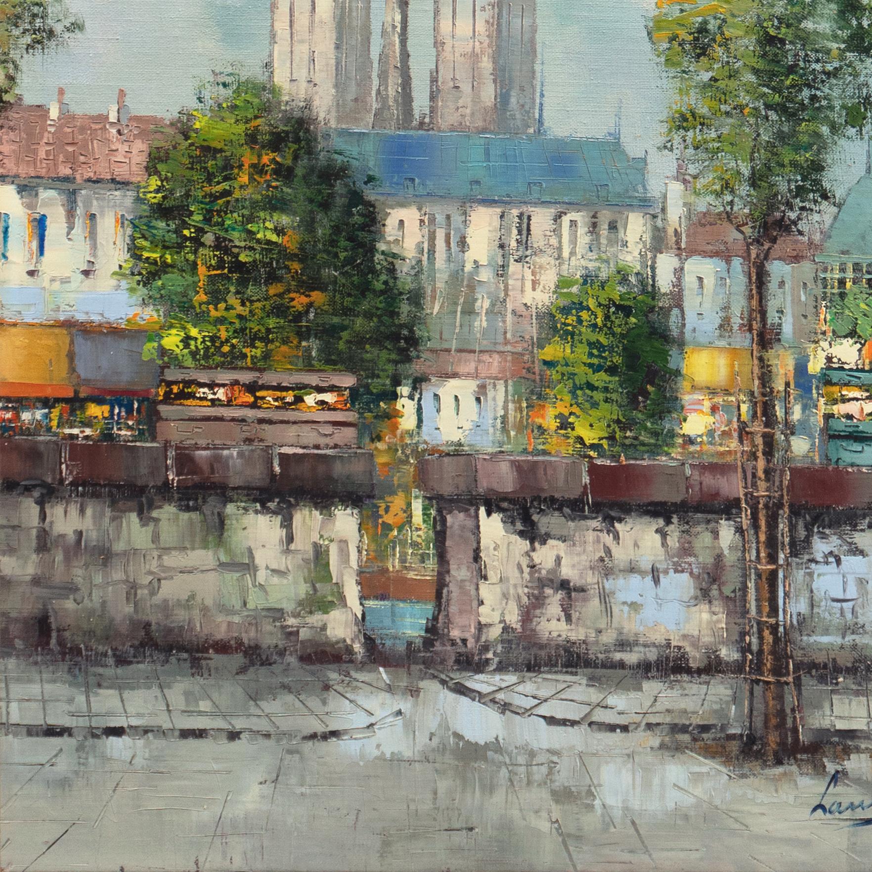 'The Left Bank, Notre Dame and the Île de la Cité', Paris in the Spring, France For Sale 3