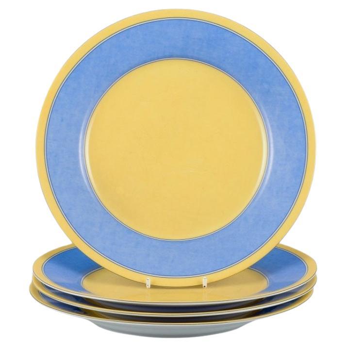 Laure Japy, París / Limoges, Francia. Cuatro platos de porcelana. Años 70/80.