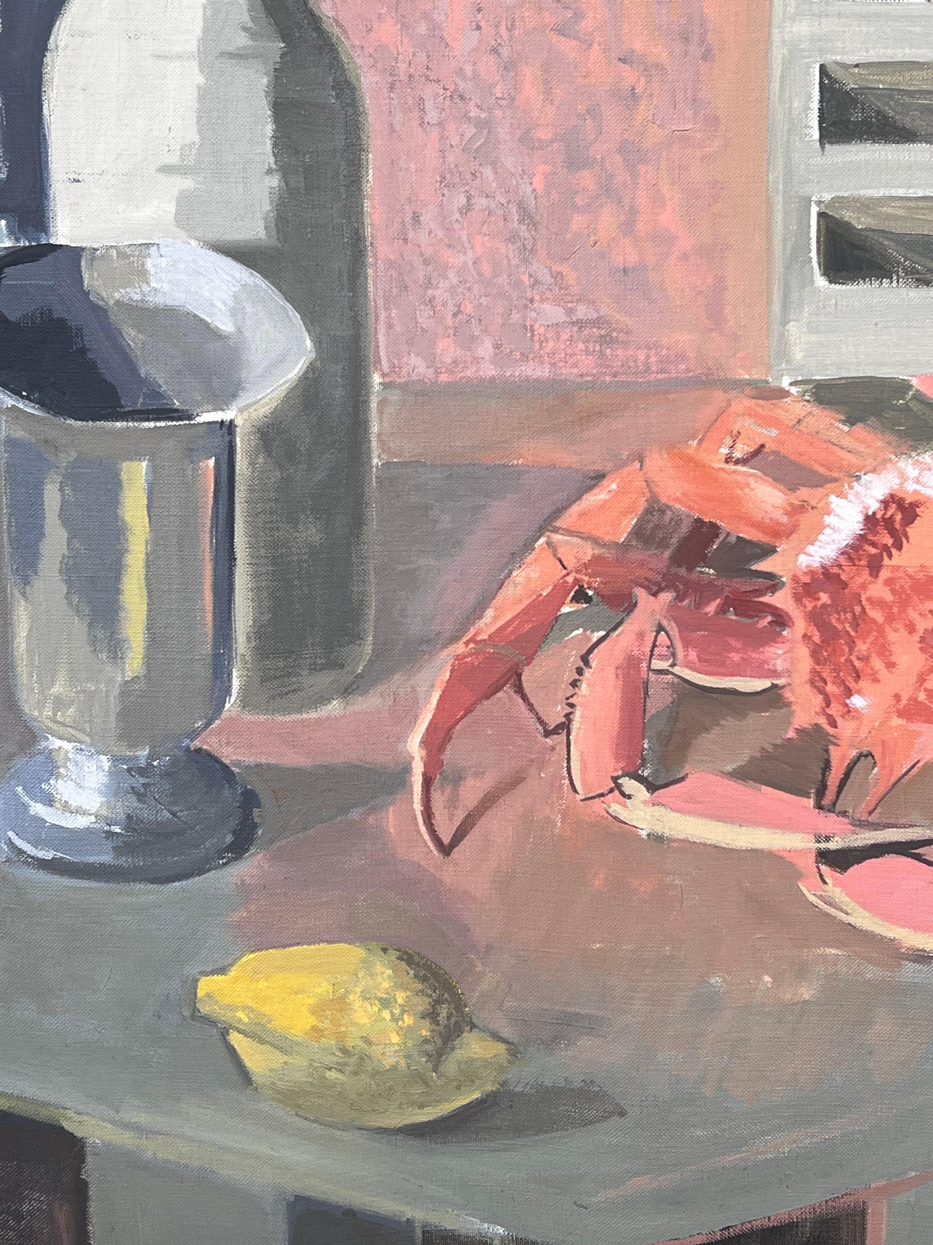 Natura morta
di Laure Noetzin-Azam (francese 1929-2024) allieva di André Lhote
olio su tela, senza cornice
tela: 24 x 29 pollici
Provenienza: tutti i quadri che abbiamo di questo artista provengono dalla proprietà dell'artista a Parigi. 
Condizioni: