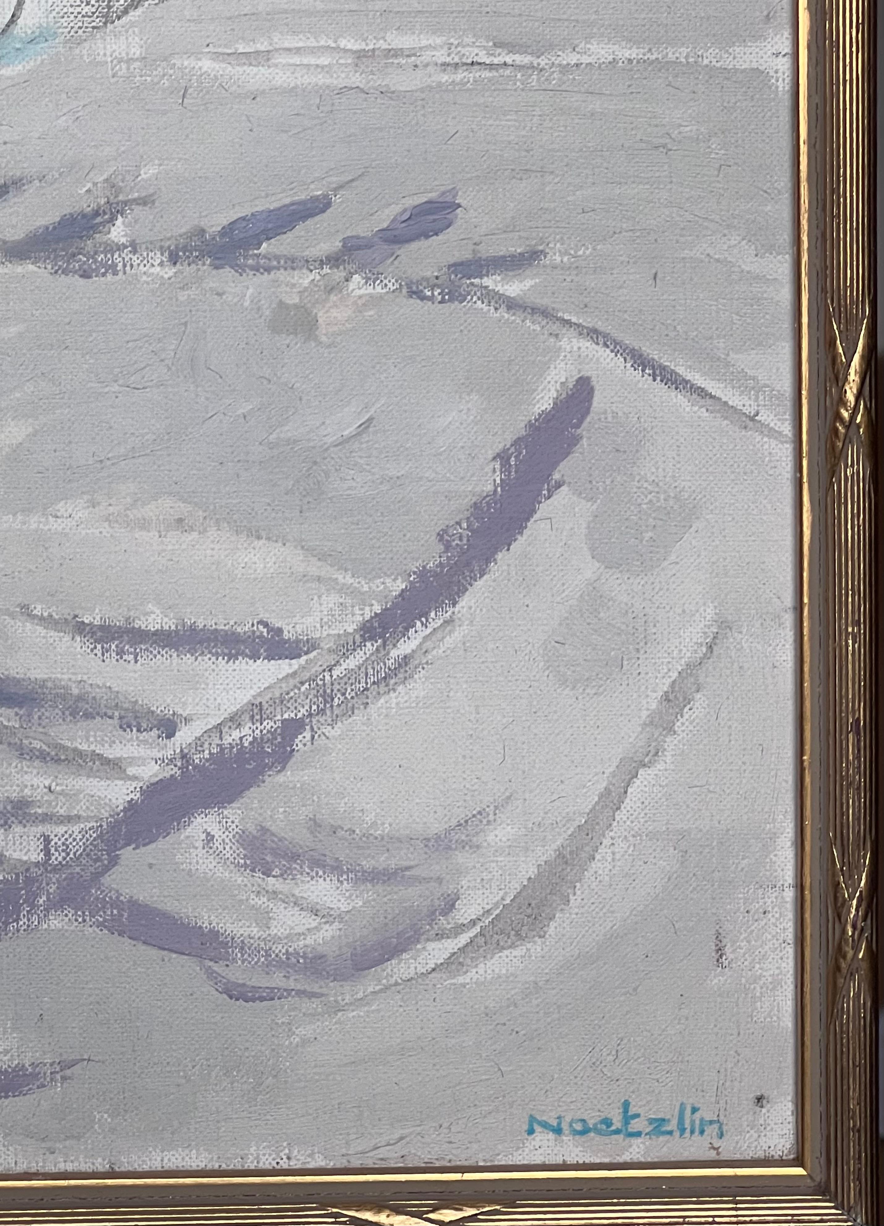 Bäume
von Laure Noetzin-Azam (Französisch 1929-2024), Schülerin von André LHOTE
signiertes Öl auf Leinwand, gerahmt
Gerahmt: 13,75 x 17 Zoll
Leinwand: 13 x 16 Zoll
Provenienz: Alle Gemälde, die wir von diesem Künstler besitzen, stammen aus dem