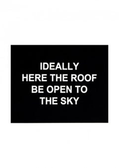 Idealy here the roof be open to the sky