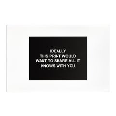 Laure Prouvost - Laure Prouvost: Ideally this print would want to share all it knows with you Laure Prouvost: Ideally this print would want to share all it knows with you