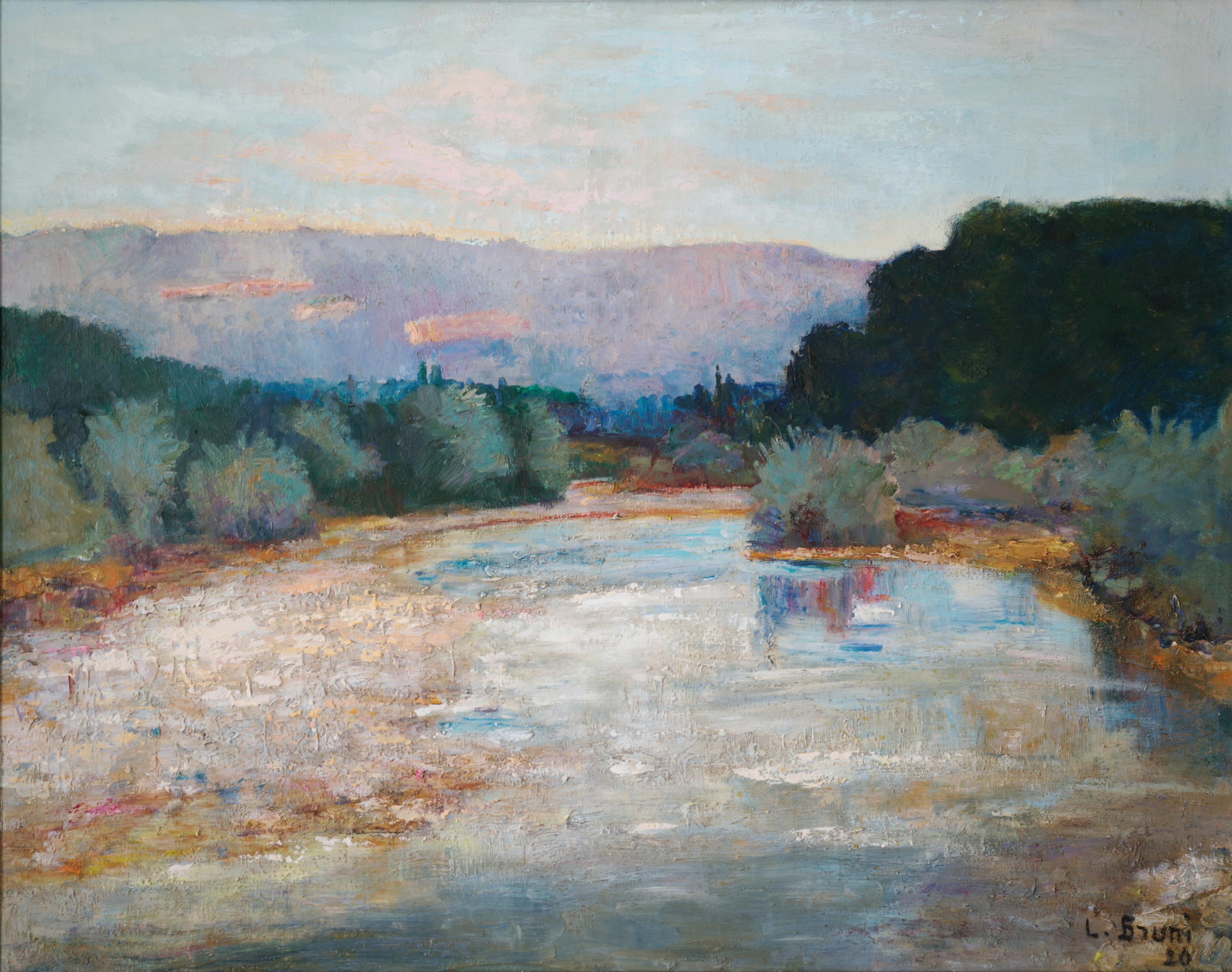 Laure Bruni, Óleo sobre lienzo, 