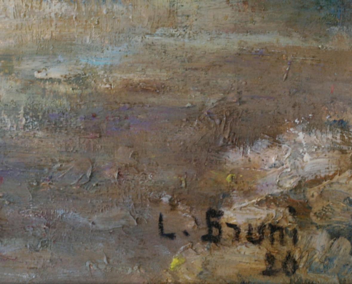 Laure Bruni, Óleo sobre lienzo, 