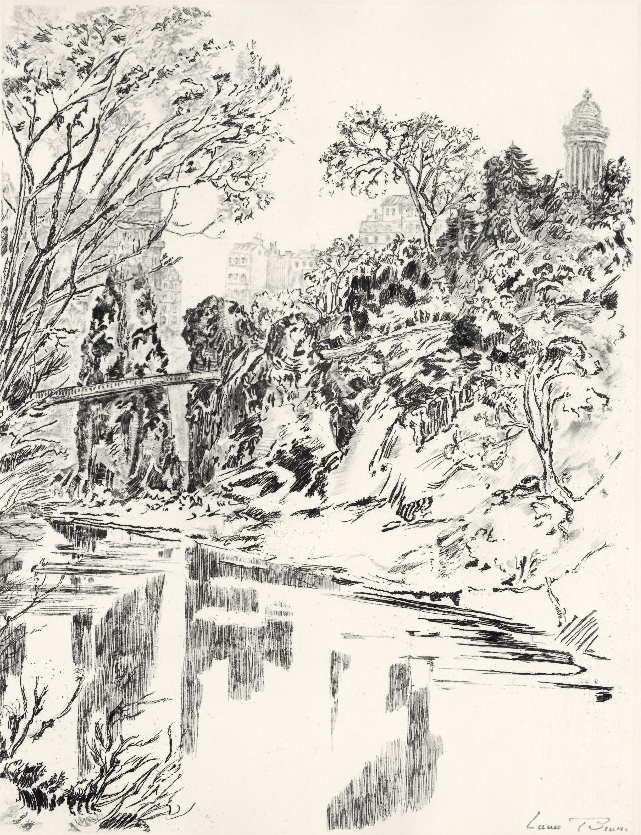 Acquaforte su carta vélin Canson et Montgolfier. Non firmato e non numerato, come da edizione. Buone condizioni. Pubblicato da L'Imprimerie Daragnès, Parigi; stampato da Jean Gabriel Daragnès, Parigi, 14 luglio 1937. Note: Dal folio, A La gloire à