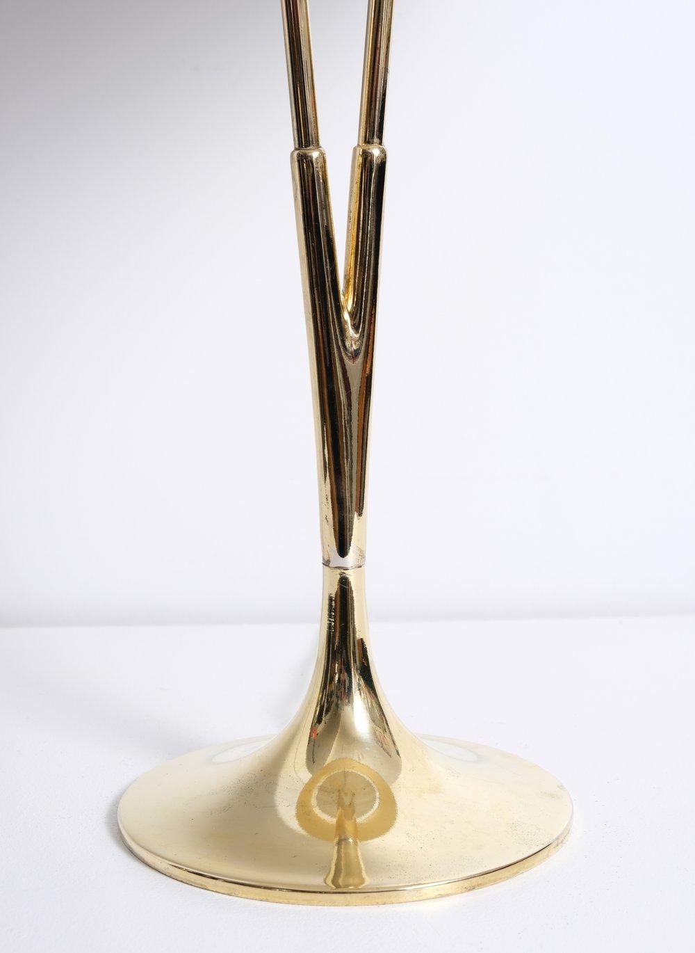 Mid-Century Modern Laurel 1960s Wishbone Table Lamp