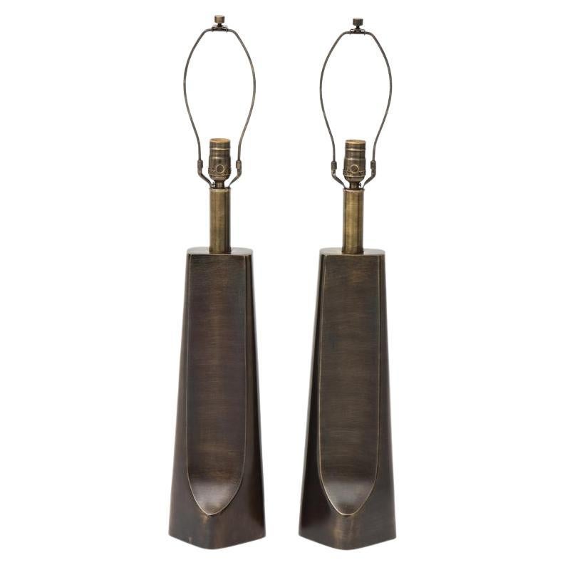 Laurel - Lampade moderne in bronzo invecchiato