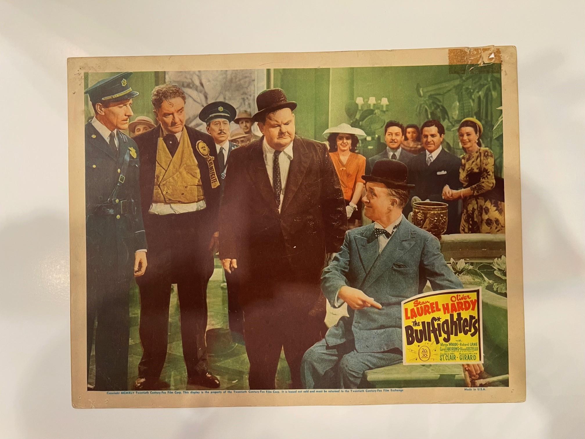 Four Lobby Cards from the 1945 Film 