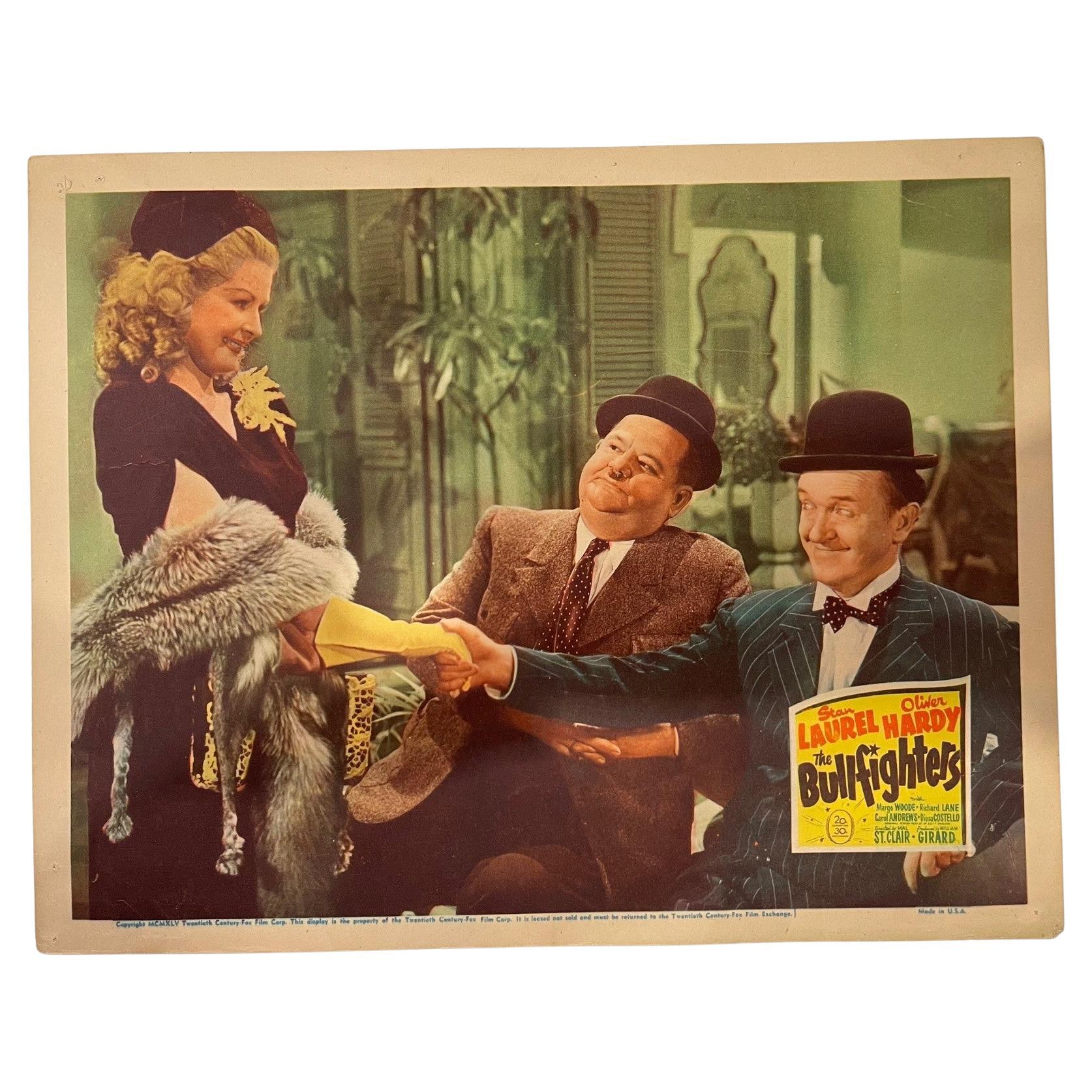 Cards de visite « The Bullfighters » de Laurel et Hardy  en vente