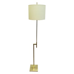 Laurel Brass Floor Lamp