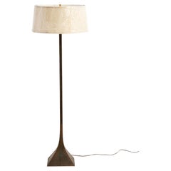 Laurel Bronze Patina Floor Lamp Style of Stewart Ross James Hansen Lighting