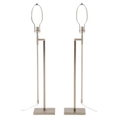 Laurel Brushed NIckel Floor Lamp