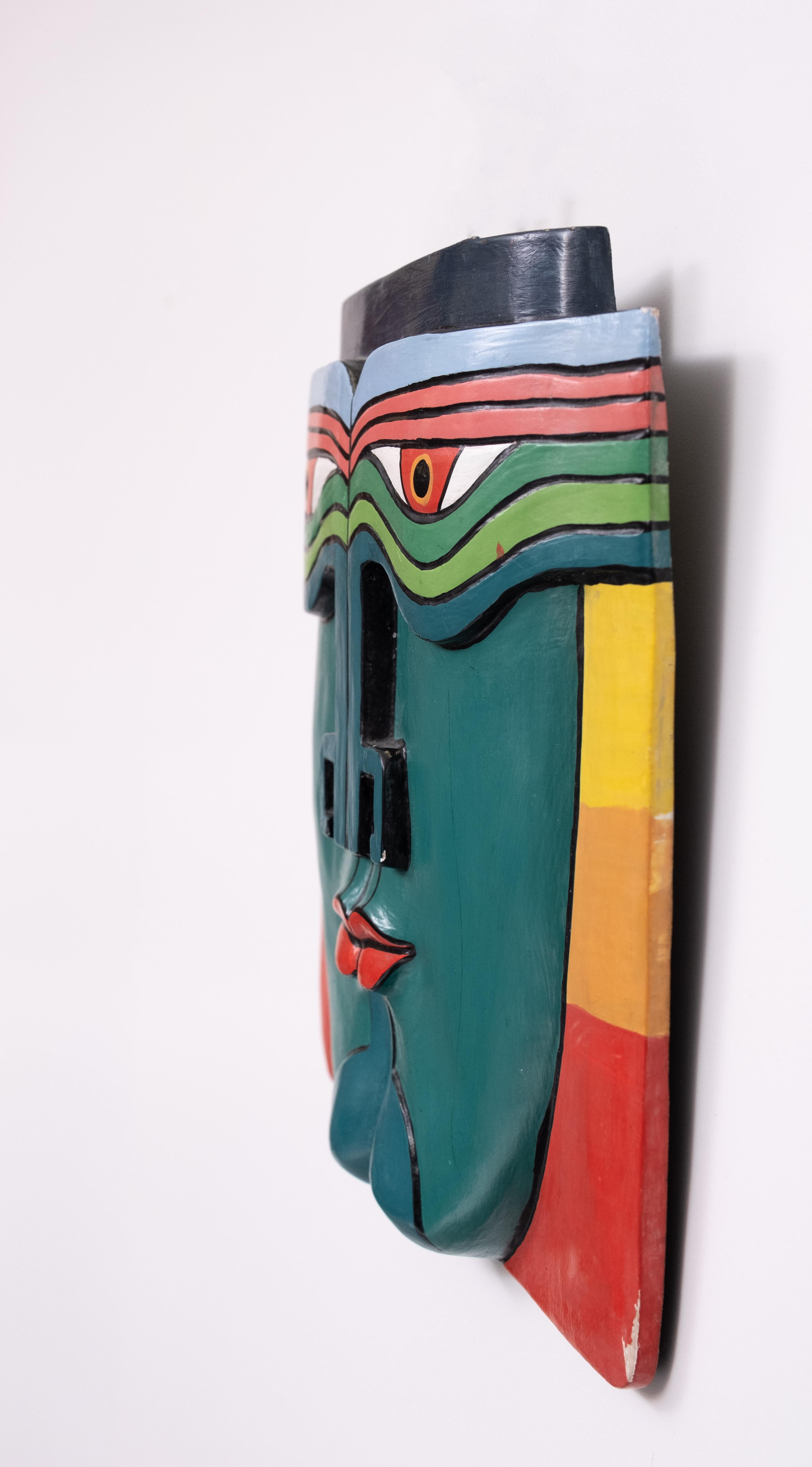 Laurel Burch  Pop art  Maschera  1980s In condizioni buone in vendita a Den Haag, NL