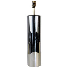 Laurel Chrome Cylinder Lamp