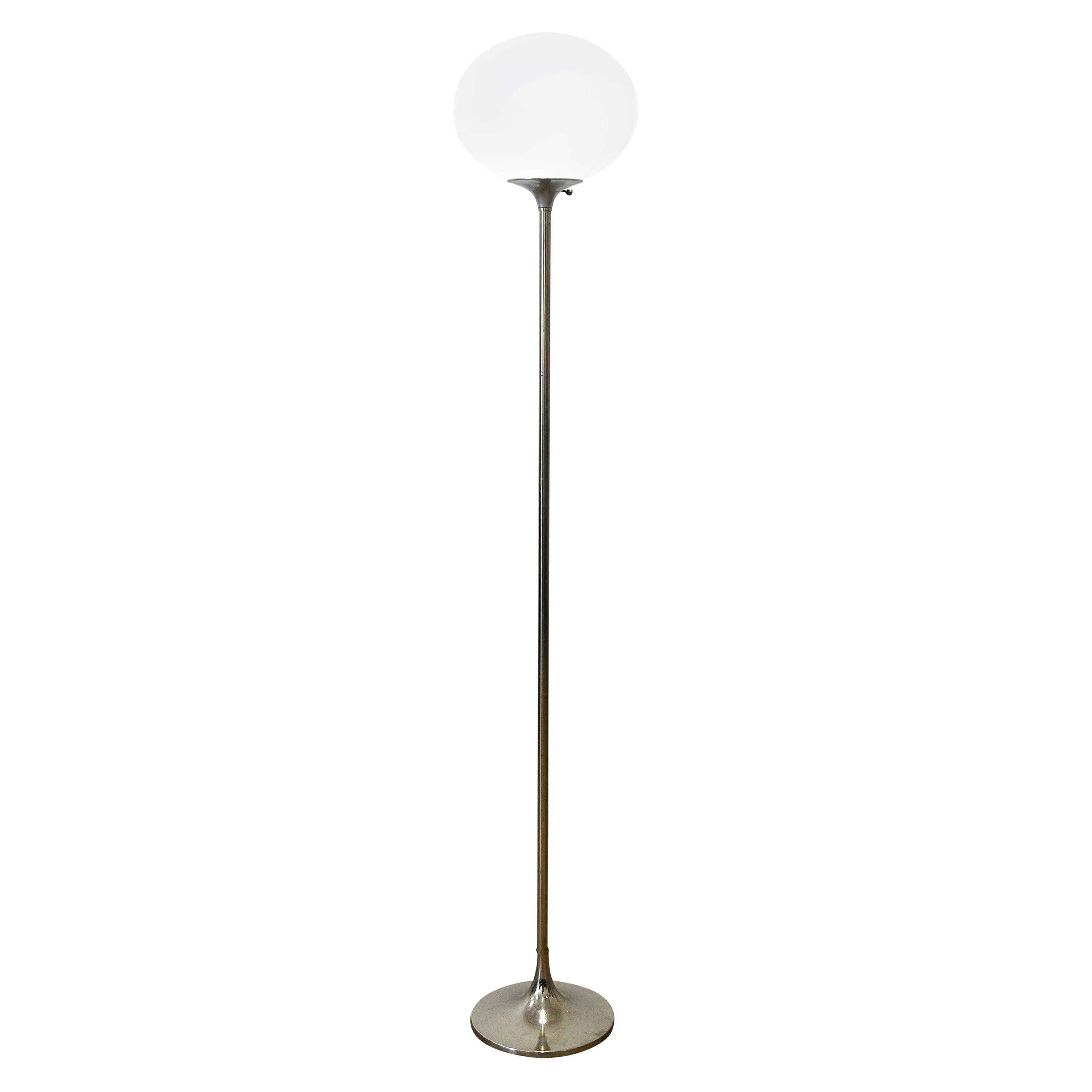 Laurel Chrome Mushroom Floor Lamp