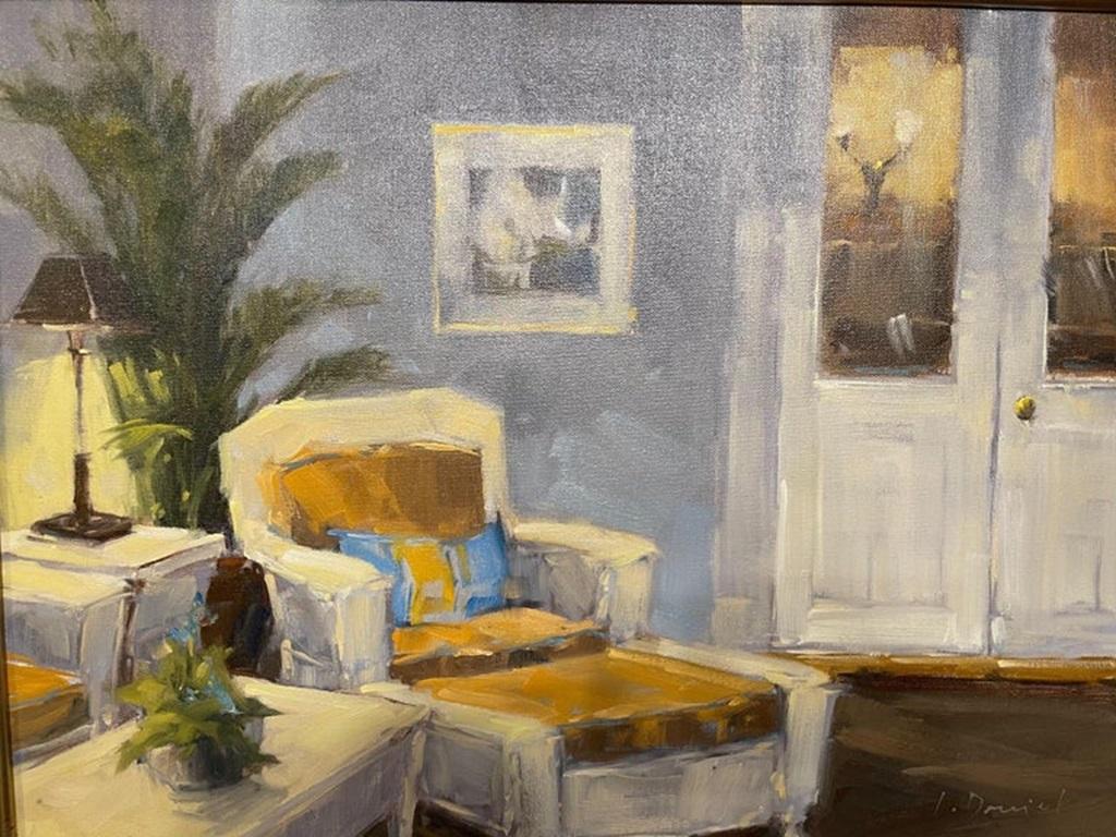 Framed Oil on Canvas 