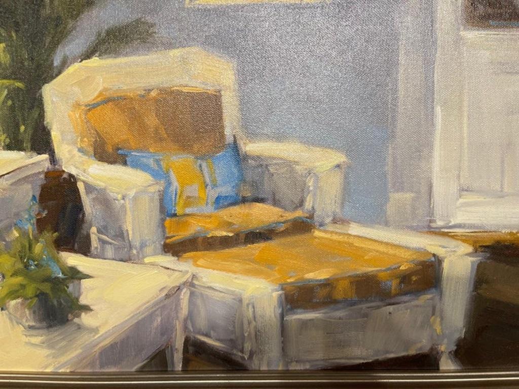 Framed Oil on Canvas 