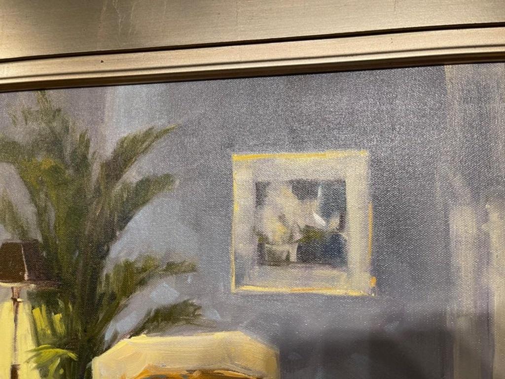 Framed Oil on Canvas 
