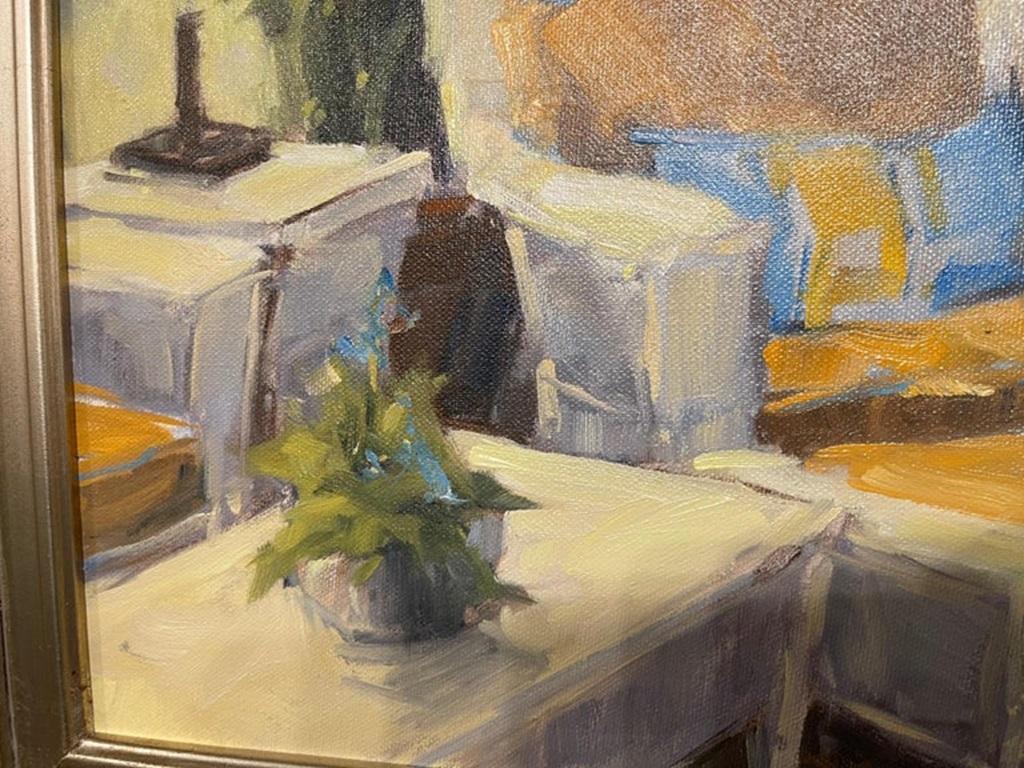 Framed Oil on Canvas 