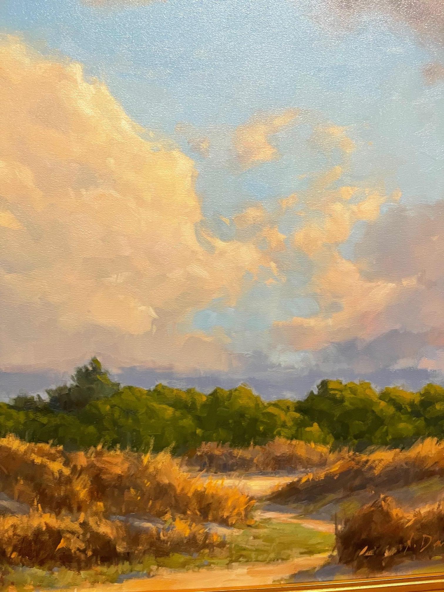 Framed Oil on Canvas 