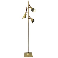 Laurel Floor Lamp with Pivoting Shades