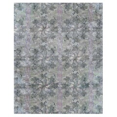 Laurel Forest Dove Hand Knotted Rug by Eskayel