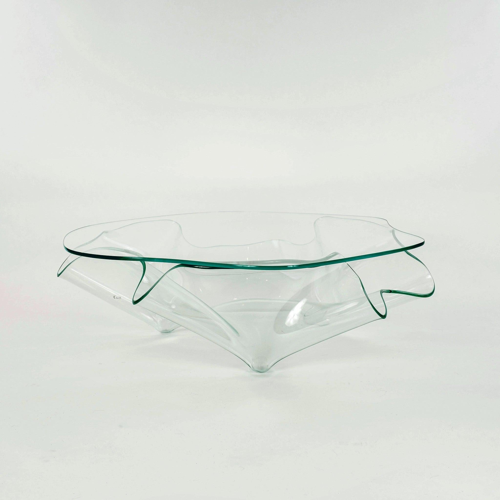 Table basse sculpturale en verre d'art Laurel Fyfe en vente 4
