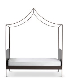 Laurel Iron Canopy Bed