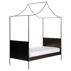 Laurel Iron Canopy Bed