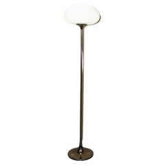 Vintage Laurel Lamp Co Chrome Mushroom Floor Lamp