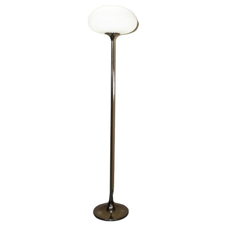 Laurel Lamp Co Chrome Mushroom Floor Lamp For Sale