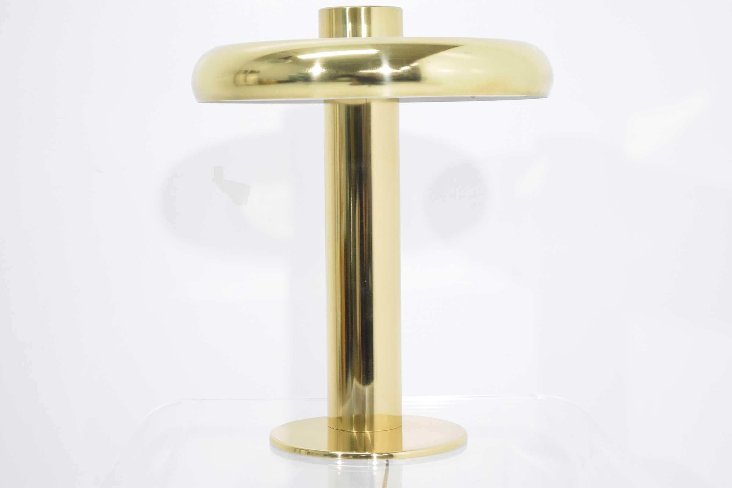 Laurel Lamp Co. Polished Brass Lamps 1