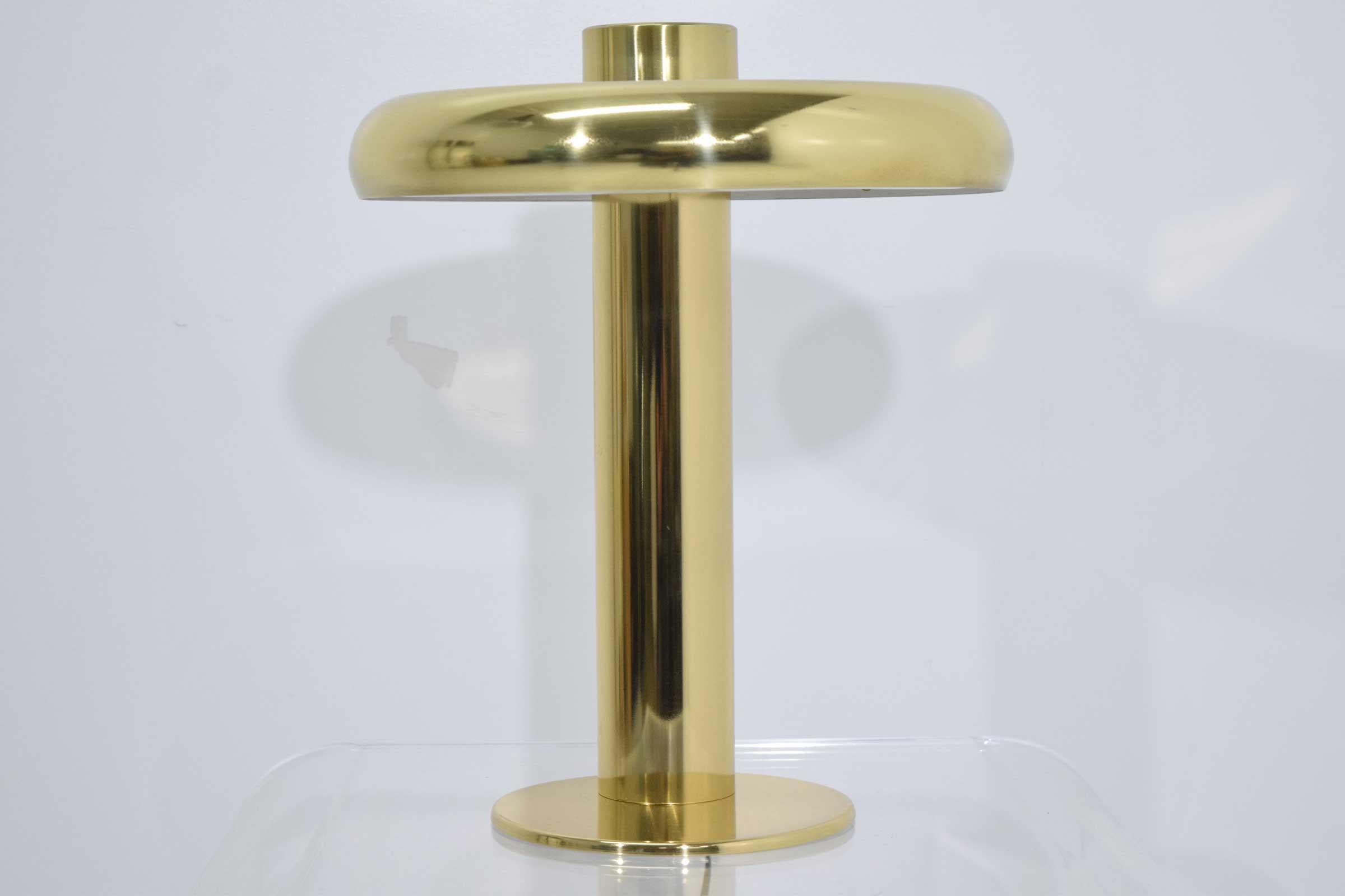 Laurel Lamp Co. Polished Brass Lamps 2