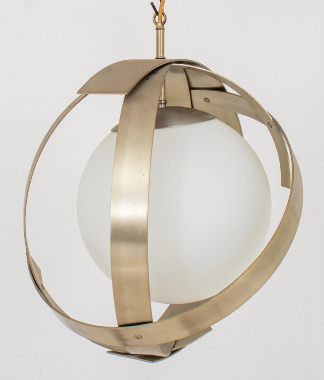 Laurel Lamp Co. Saturn Pendant, 1960s In Good Condition For Sale In New York, NY