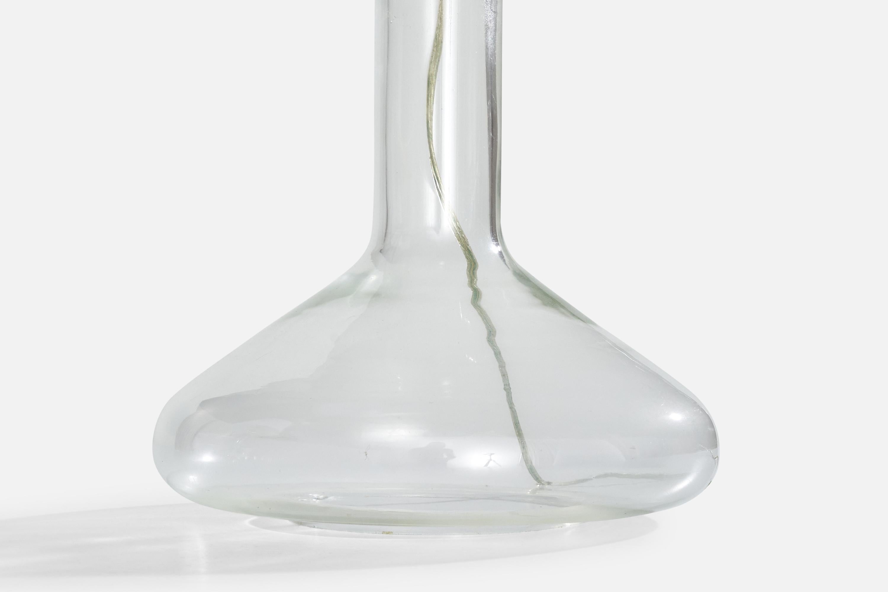 Laurel Lamp Co., Table Lamps, Chrome Metal, Glass, USA, 1970s For Sale 3