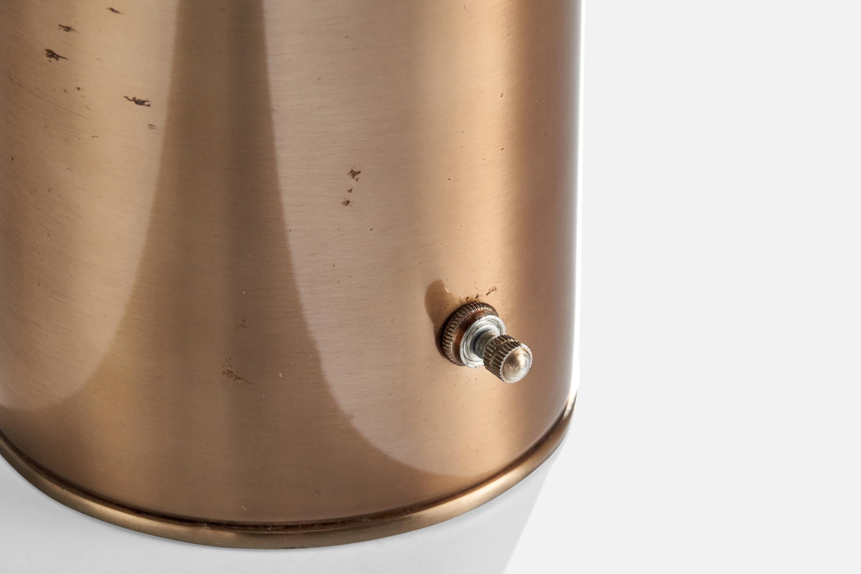 Late 20th Century Laurel Lamp Co, Table Lamps, Copper, USA, 1970s