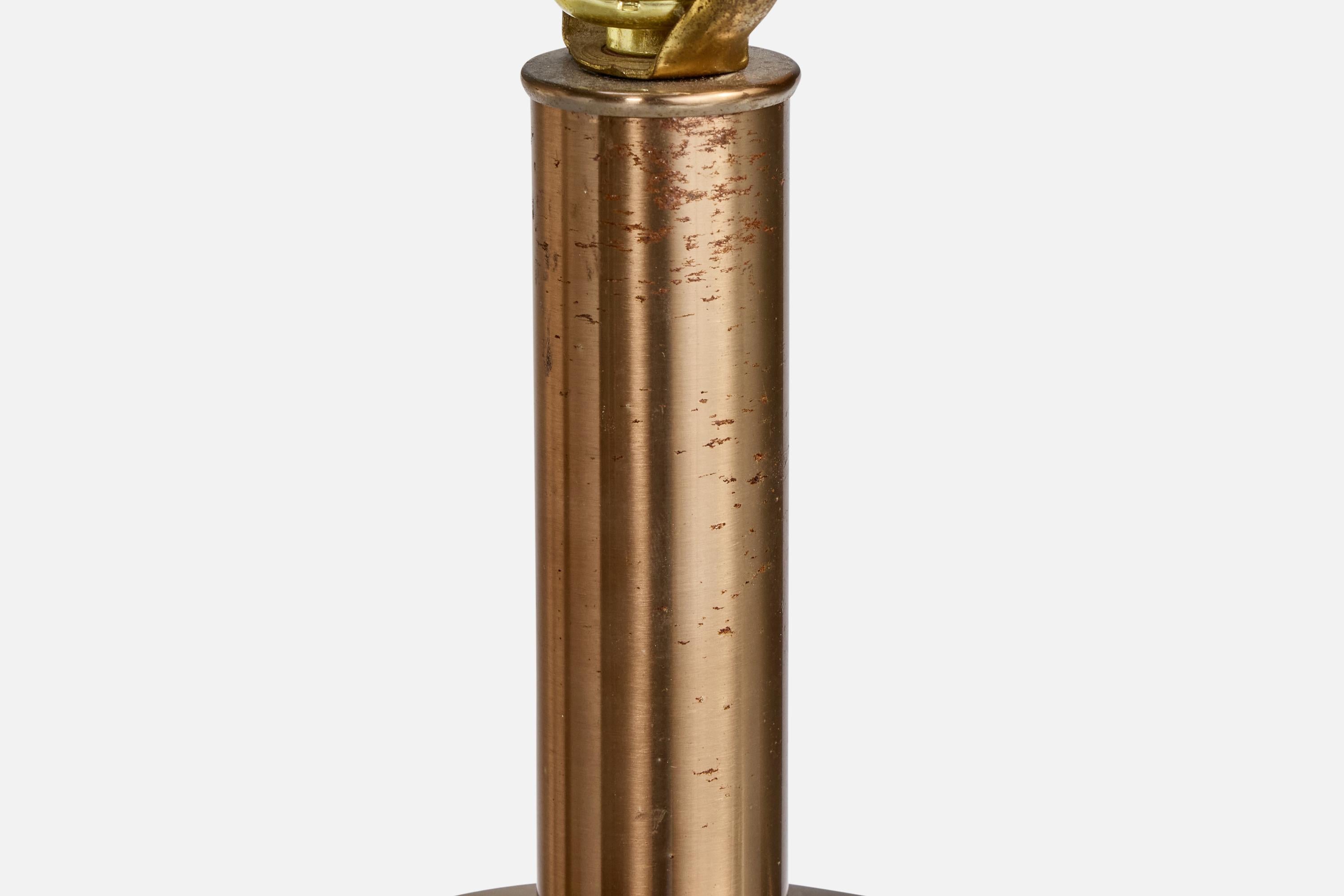 Laurel Lamp Co, Lámparas de mesa, Cobre, EE.UU., 1970s finales del siglo XX en venta