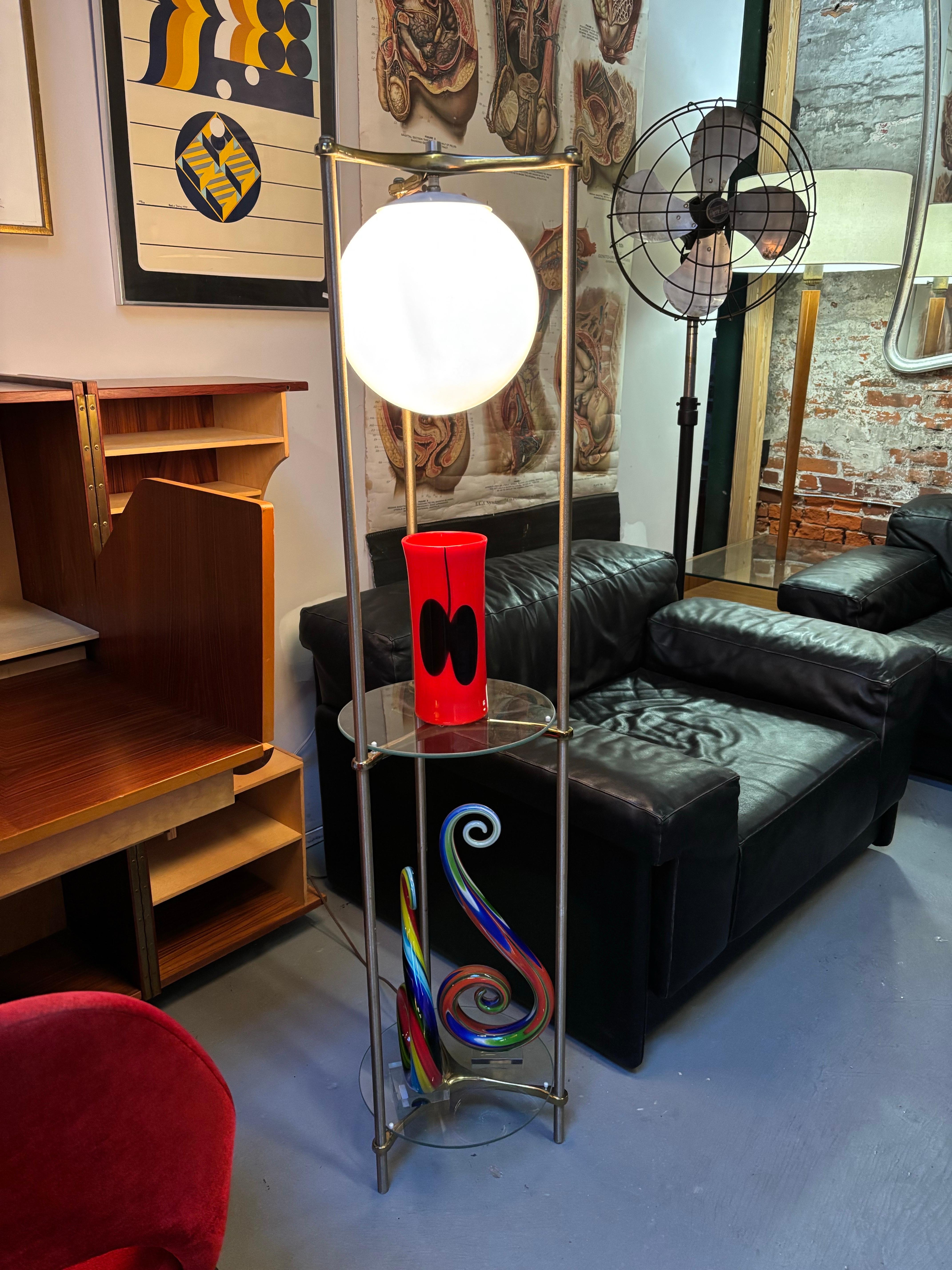 Metal Laurel Lamp Company Tripod Display Floor Lamp For Sale